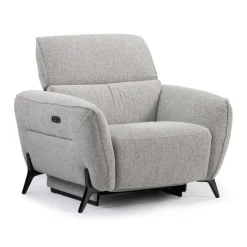 HTL Power Recliner with Adjustable Headrest - Fabric