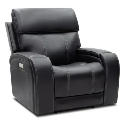 Power Recliner with Adjustable Headrest, Retractable Controls and Immersive Sound System