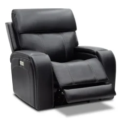 Power Recliner with Adjustable Headrest, Retractable Controls and Immersive Sound System