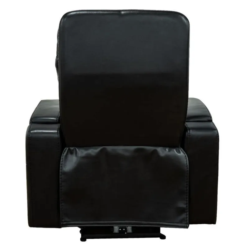 Power Recliner with Storage, Cup Holders and LED Lighting -