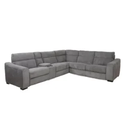 Power Reclining Sleeper Sectional with Console - 6 pcs