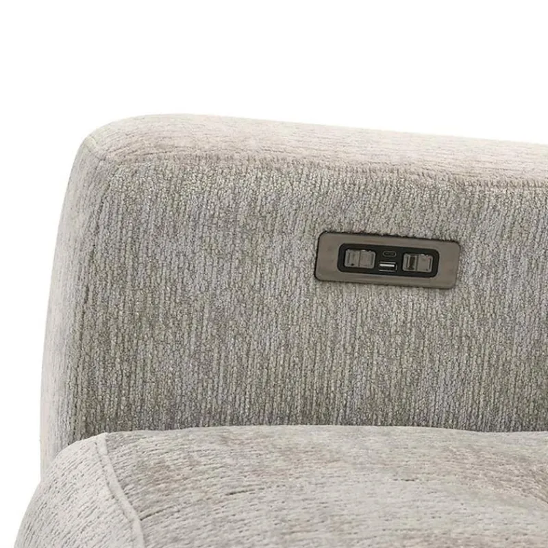Power Reclining Loveseat with Adjustable Headrests