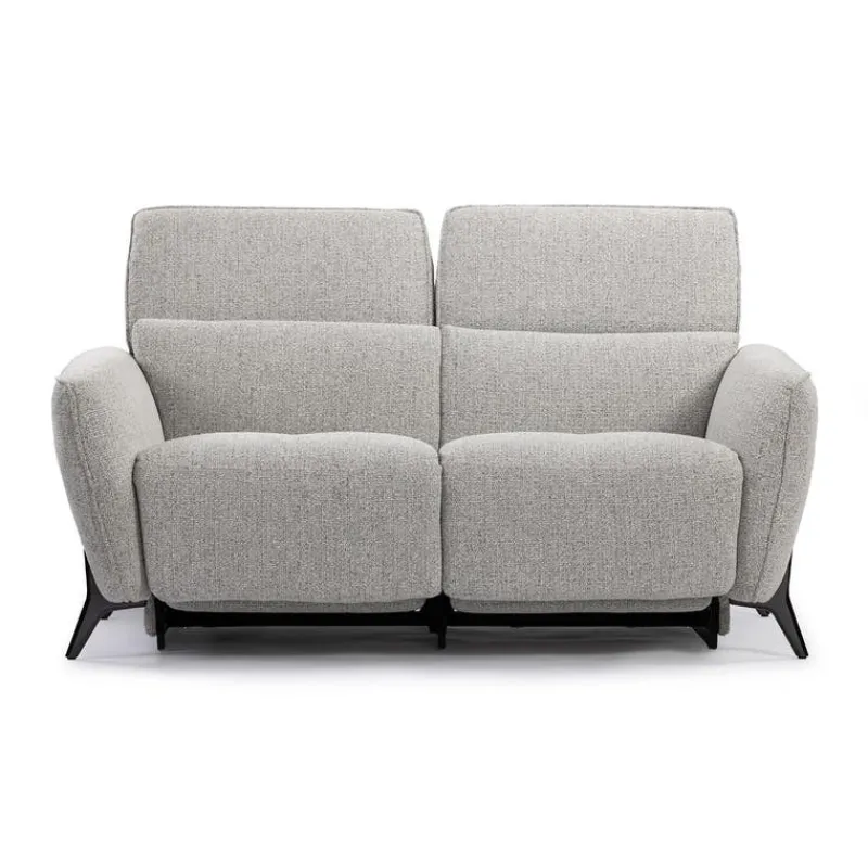 HTL Power Reclining Loveseat with Adjustable Headrests - Fabric