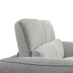 HTL Power Reclining Loveseat with Adjustable Headrests - Fabric