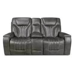 Power Reclining Loveseat with Adjustable Headrests