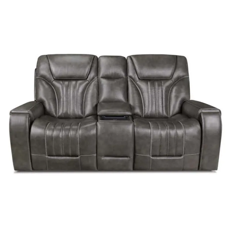 Power Reclining Loveseat with Adjustable Headrests