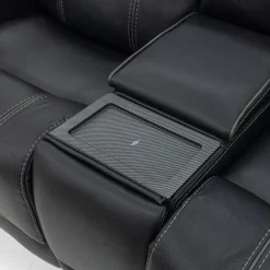 Power Reclining Loveseat with Adjustable Headrests