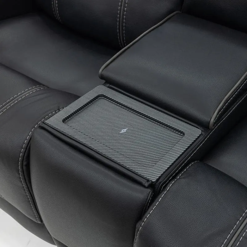 Power Reclining Loveseat with Adjustable Headrests