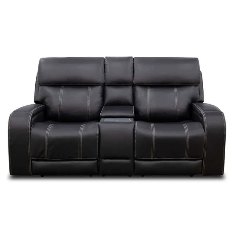Power Reclining Loveseat with Adjustable Headrests