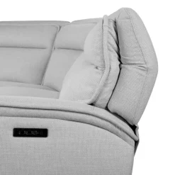 Power Reclining Modular Sectional, Adjustable Headrests and Console with an Audio System - 5 pcs
