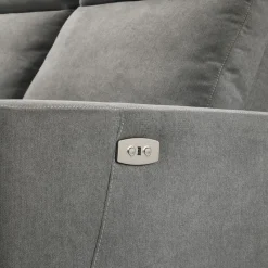 Power Reclining Sectional and Right-Side Chaise with Storage