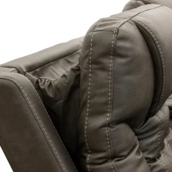 Power Reclining Sofa with Adjustable Headrests