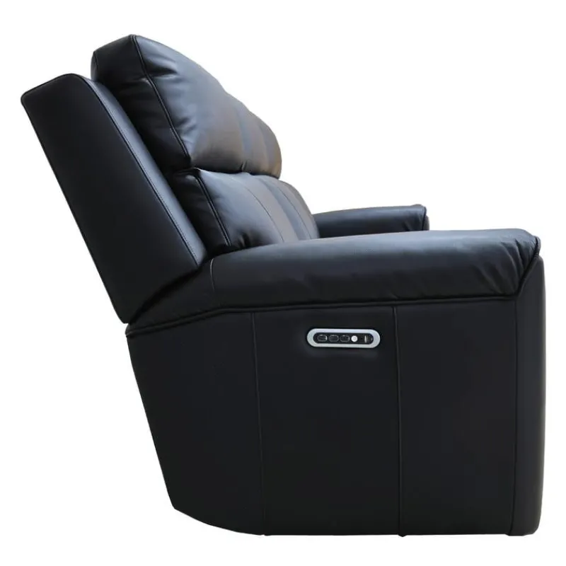 Power Reclining Sofa with Massage, Heat, and Fold-Down Backrest with Built-In Sound System