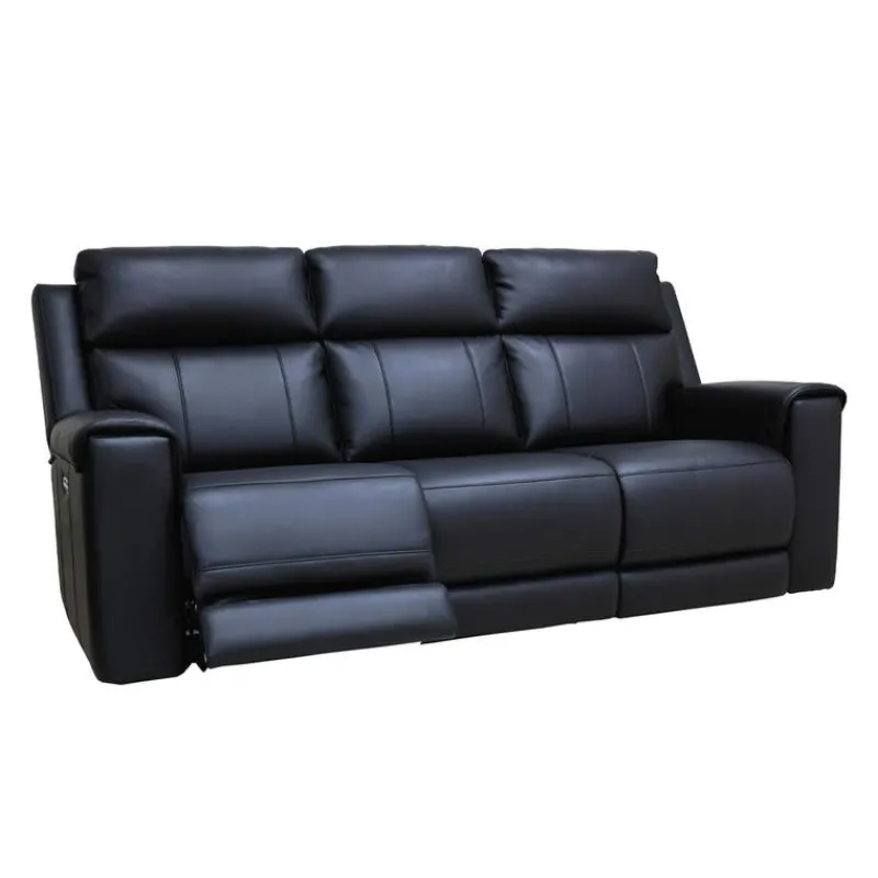 Power Reclining Sofa with Massage, Heat, and Fold-Down Backrest with Built-In Sound System