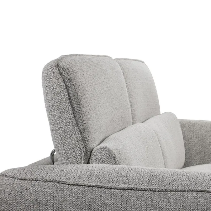 HTL Power Reclining Sofa with Adjustable Headrests - Fabric