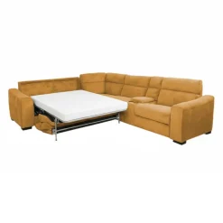 Power Reclining Sleeper Sectional with Console - 6 pcs
