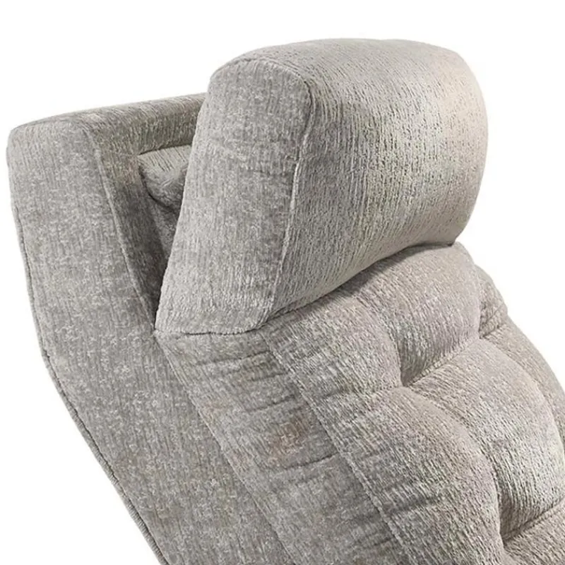 Power Rocker Swivel Recliner with Adjustable Headrest