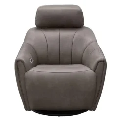 Power Swivel Recliner with Built-In Audio System -