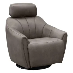 Power Swivel Recliner with Built-In Audio System -