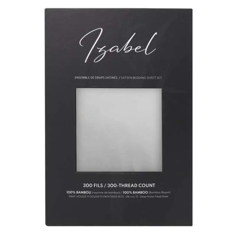 Queen Bamboo Bed Sheet Set -