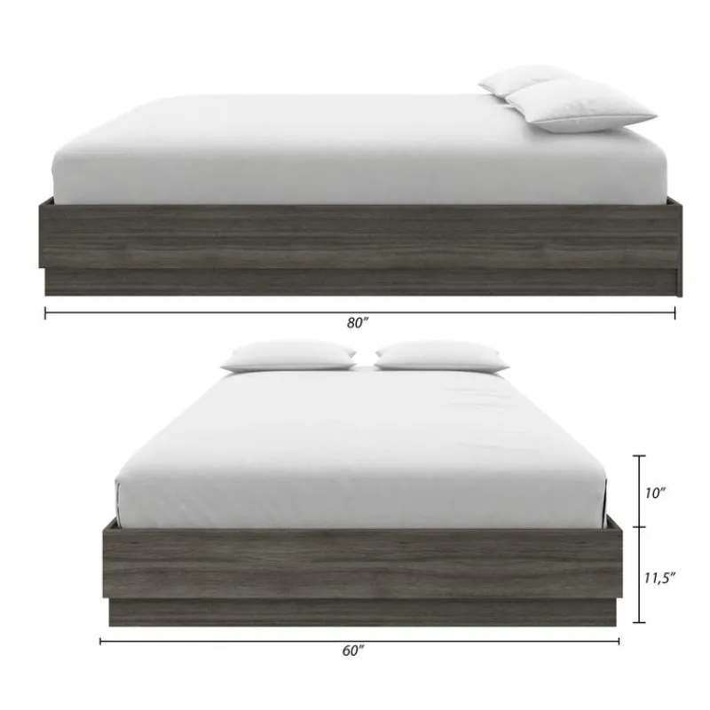Nexera Queen Bed (60") -