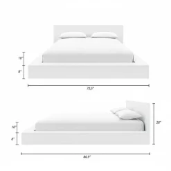 Nexera Queen Bed and Headboard (60