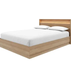 Nexera Queen Bed and Headboard with Integrated Light (60