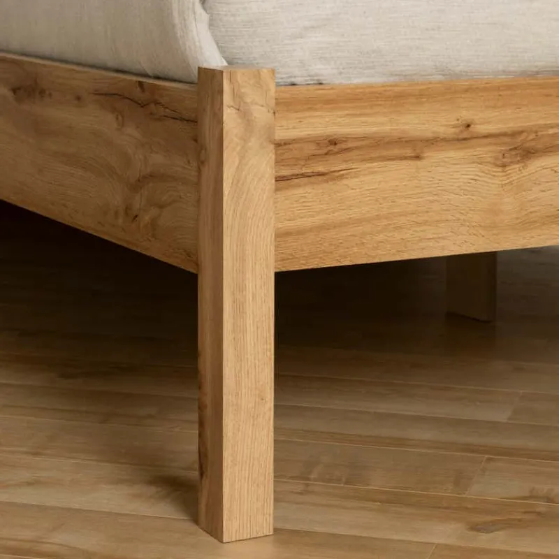 Meubles South Shore Queen Bed with 2-Drawer Storage and Headboard (60") - South Shore