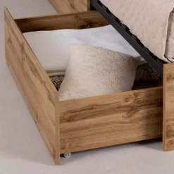 Meubles South Shore Queen Bed with 2-Drawer Storage and Headboard (60