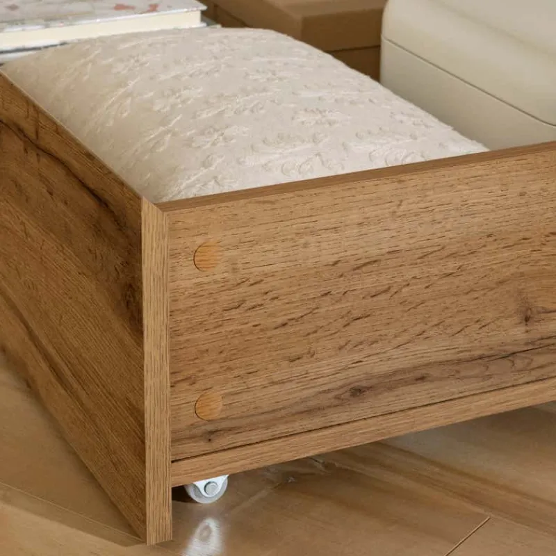Meubles South Shore Queen Bed with 2-Drawer Storage and Headboard (60") - South Shore