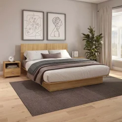 SUA-V Queen Bed with Headboard (60")