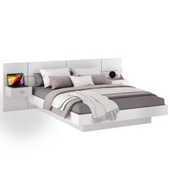 SUA-V Queen Bed with Headboard (60