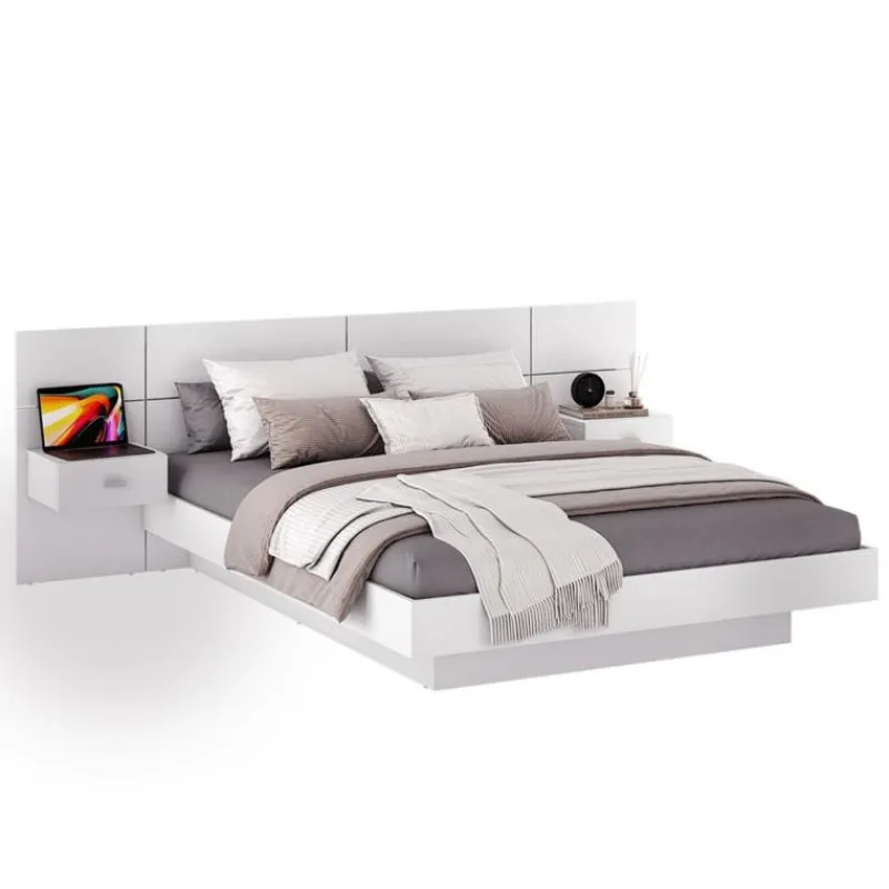 SUA-V Queen Bed with Headboard (60")