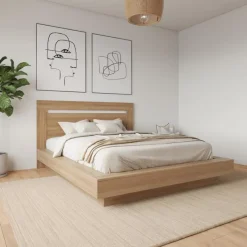 Nexera Queen Bed with Headboard (60