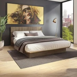 SUA-V Queen Bed with Headboard (60