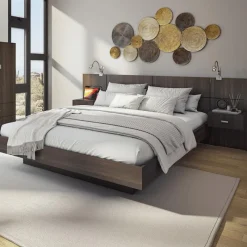 SUA-V Queen Bed with Headboard (60")