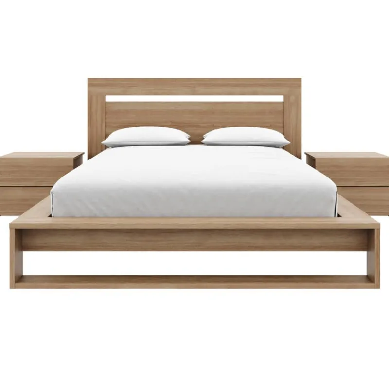 Nexera Queen Bedroom Set (60") - 4 pcs -