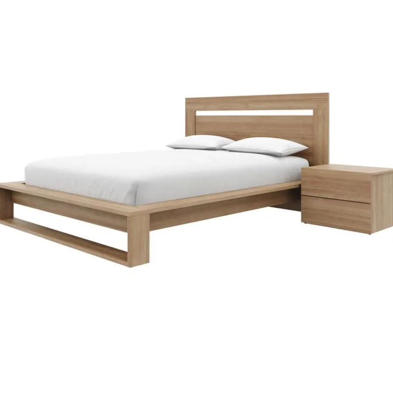 Nexera Queen Bedroom Set (60") - 4 pcs -