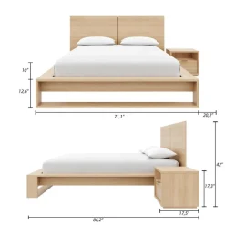 Nexera Queen Bedroom Set (60") - 3 pcs -