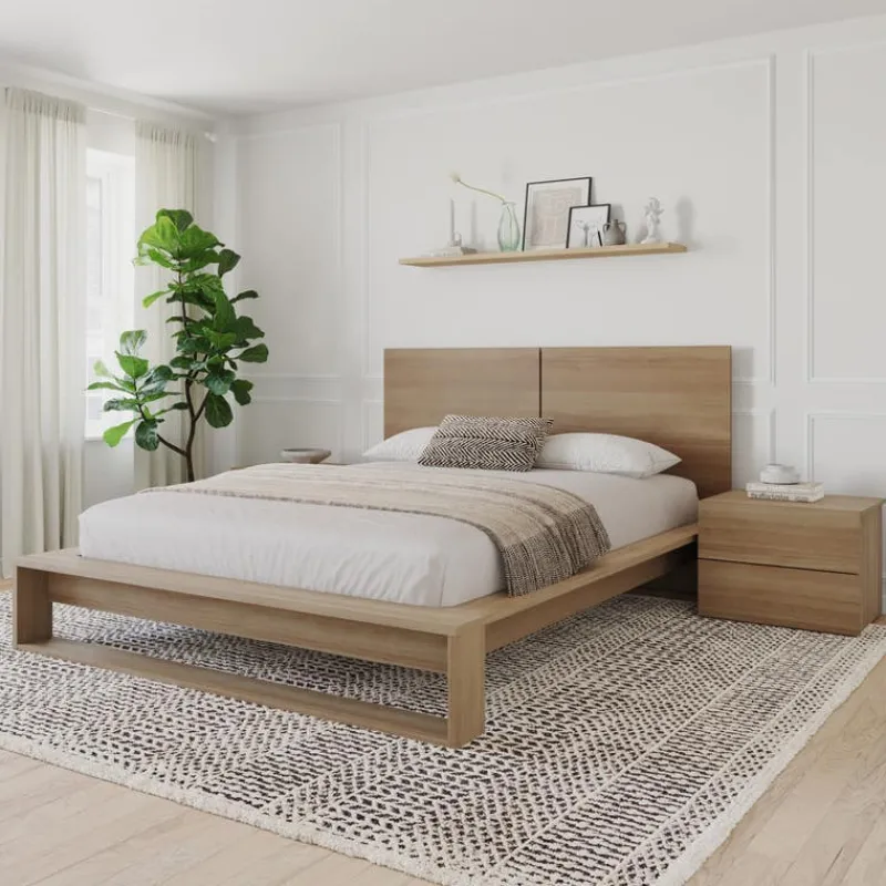 Nexera Queen Bedroom Set (60") - 4 pcs -