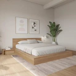 Nexera Queen Bedroom Set (60") - 4 pcs -