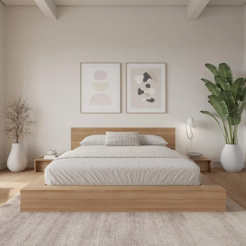 Nexera Queen Bedroom Set (60") - 4 pcs -