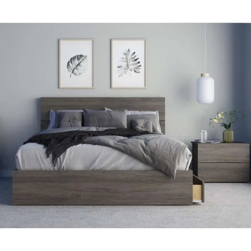Nexera Queen Bedroom Set (60") - 3 pcs -