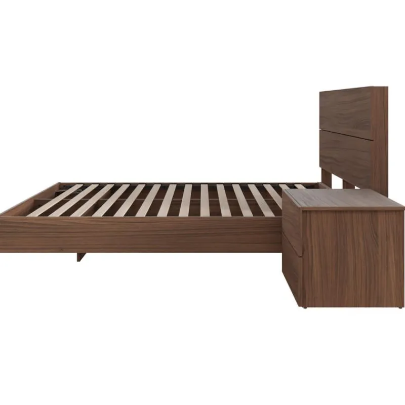 Nexera Queen Bedroom Set (60") - 3 pcs -