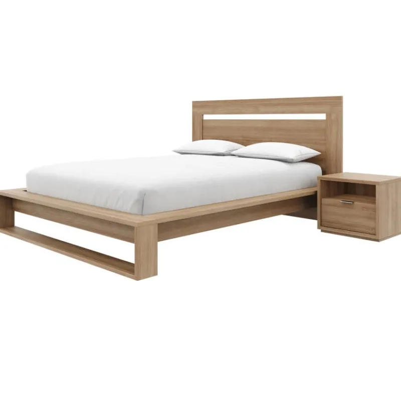 Nexera Queen Bedroom Set (60") - 4 pcs -