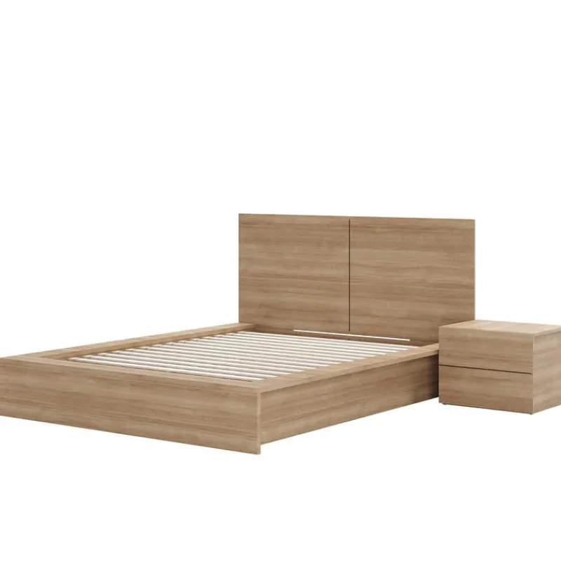 Nexera Queen Bedroom Set (60") - 3 pcs -