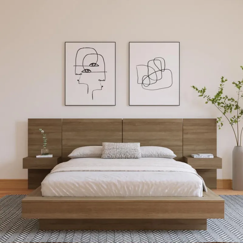 Nexera Queen Bedroom Set (60") - 4 pcs -