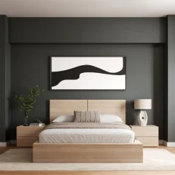Nexera Queen Bedroom Set (60") - 4 pcs -