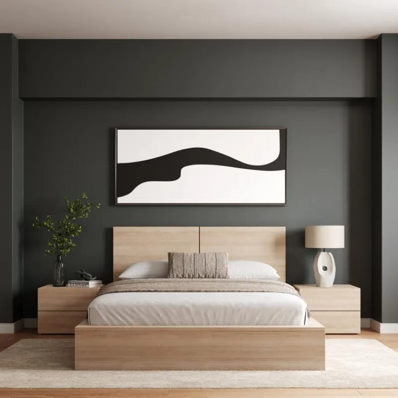 Nexera Queen Bedroom Set (60") - 4 pcs -