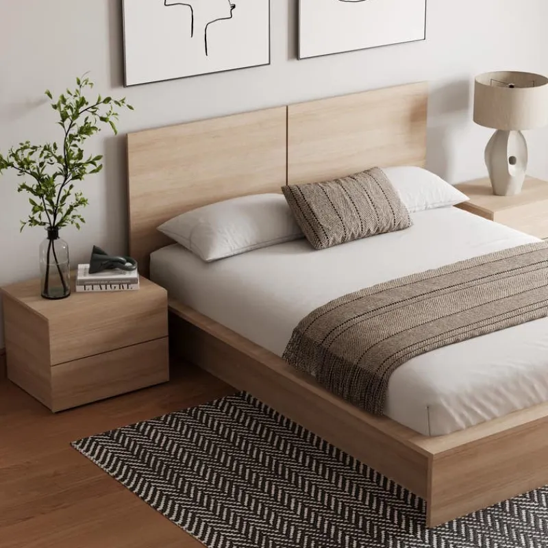 Nexera Queen Bedroom Set (60") - 4 pcs -
